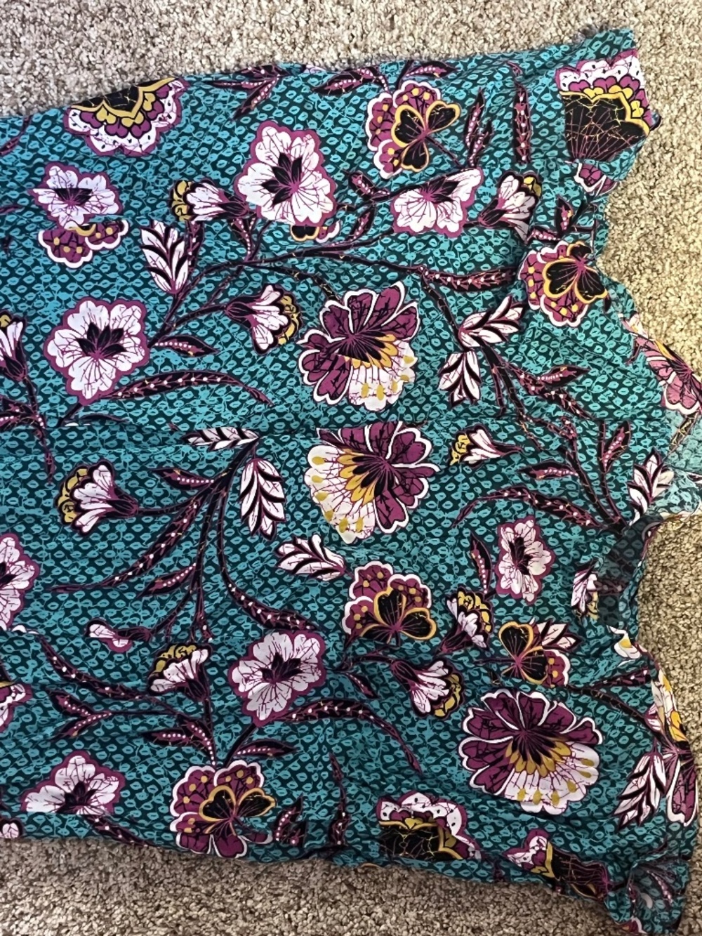 Floral skirt